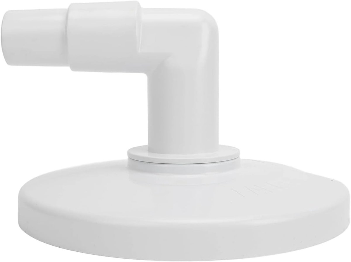 Skimmerplaat voor Zwembad met Adapter, 90 Graden, 18 x 12 cm, Vervanging voor Hayward SP11071, Eenvoudig Schoonmaken, Accessoires Inclusief, Ideaal voor Grote Zwembaden en Onderhoud