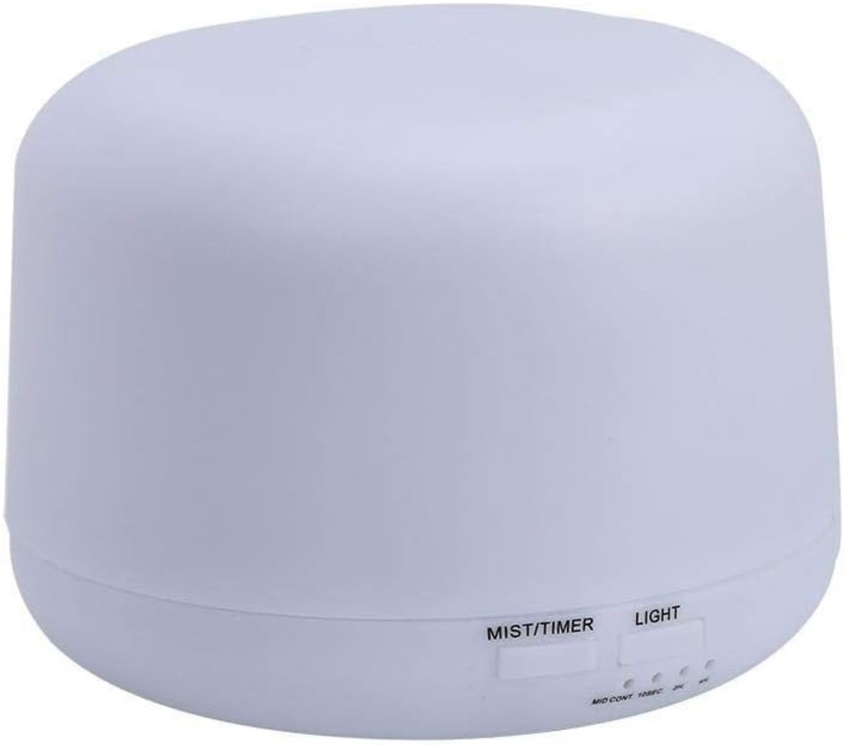 SnelShoppen - Aroma-diffuser 300ml - Luchtbevochtiger met warme geurlamp - Elektrische verlichting - Ultrasone technologie voor ontspanning en luchtve