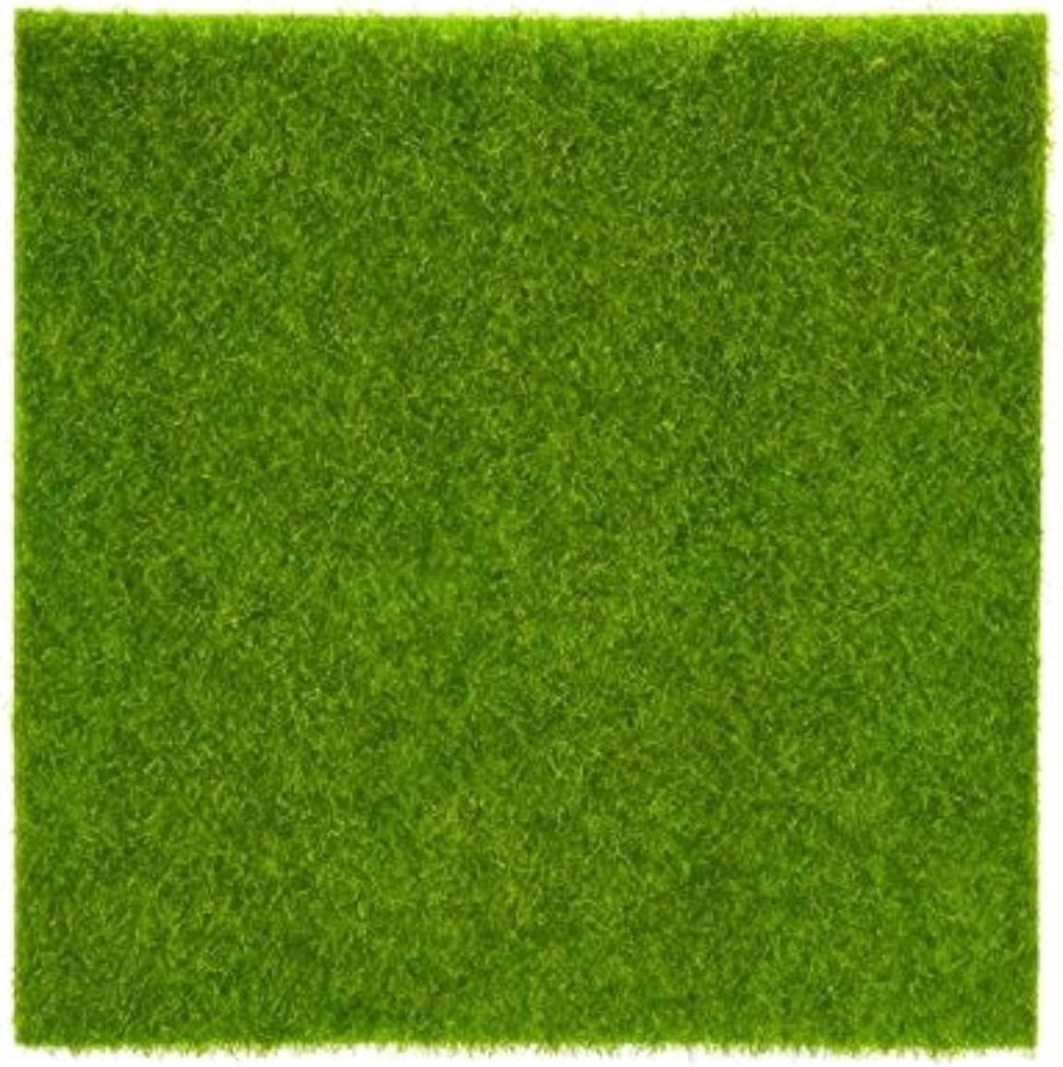 Kunstgras voor Miniatuur Poppenhuis Landschapsdecoratie - 30x30cm, Realistisch, Duurzaam en Onderhoudsvriendelijk