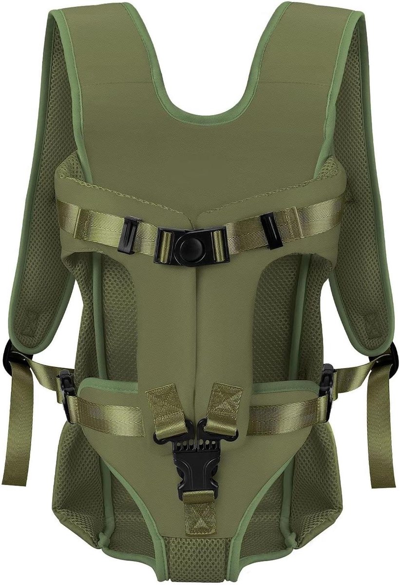 Honden Rugzak - Honden drager - Avontuur met hond - Handsfree ontwerp - Maat S - Groen