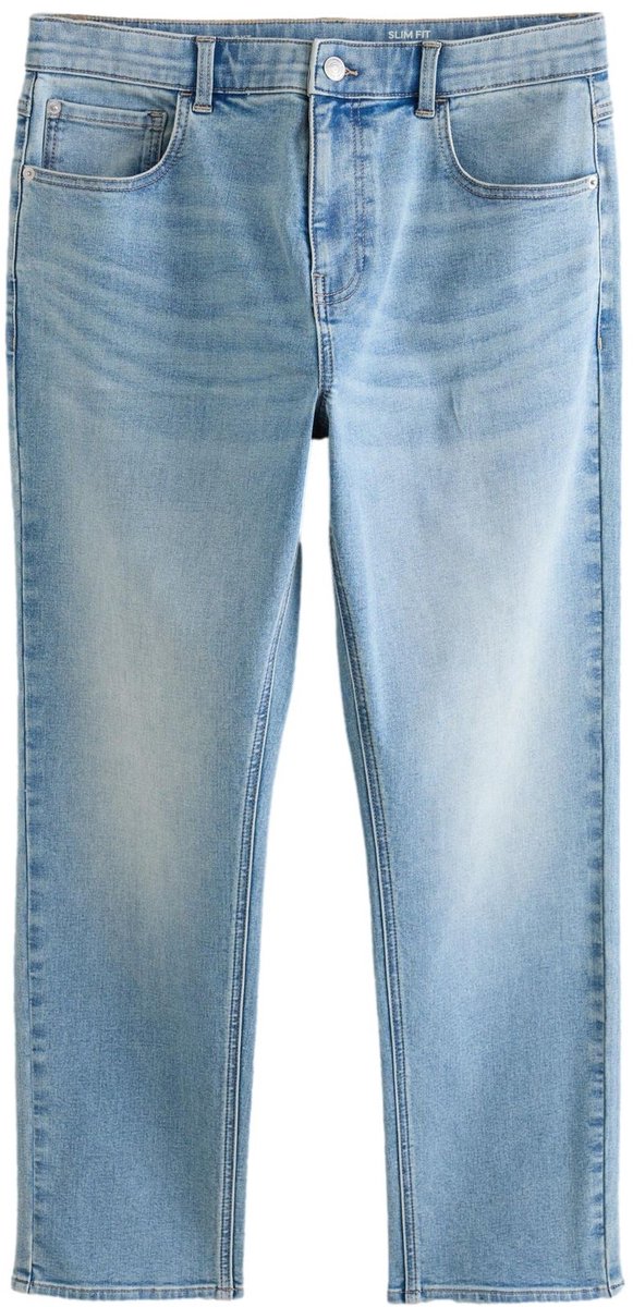 Next - Heren - Authentic slim-fit jeans - Blauw