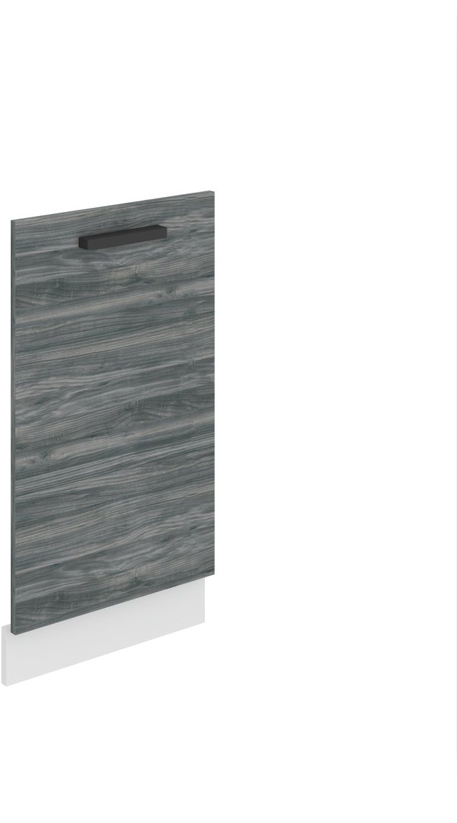 BELINI Voorpaneel Vaatwasser PZ 45 cm met Handgreep - Glamour Wood