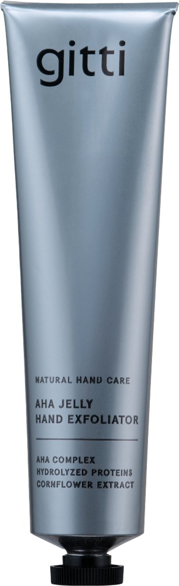 gitti AHA Jelly Hand Exfoliator - Handpeeling - Verwijdert Dode Huidcellen - Verzacht & Egaliseert - Vegan - 75 ml