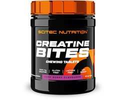 Scitec Nutrition® - Creatine Bites (240 tabletten - Very Berry) - Fruit - 60 doseringen - kauwtabletten