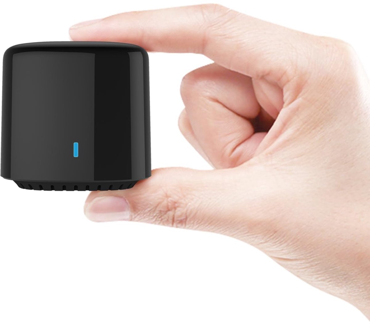 SnelShoppen - RM4C Mini Wi-Fi IR Blaster Universele Intelligente Afstandsbediening met Spraakbesturing voor Google Home en Alexa - Smart Home HUB App