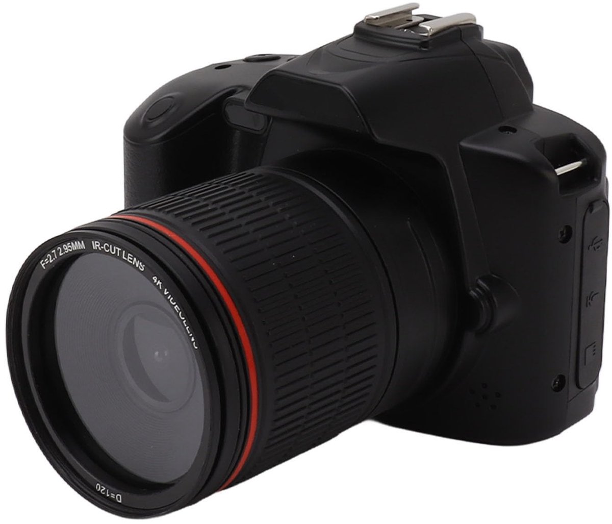 SnelShoppen - Digitale Spiegelreflexcamera met 64 MP, 2,7 X 2,95 Mm Lens, WiFi, 3,0 Inch IPS-scherm, 16x Zoom, Nachtzicht, 1080P FHD Video - Perfect v
