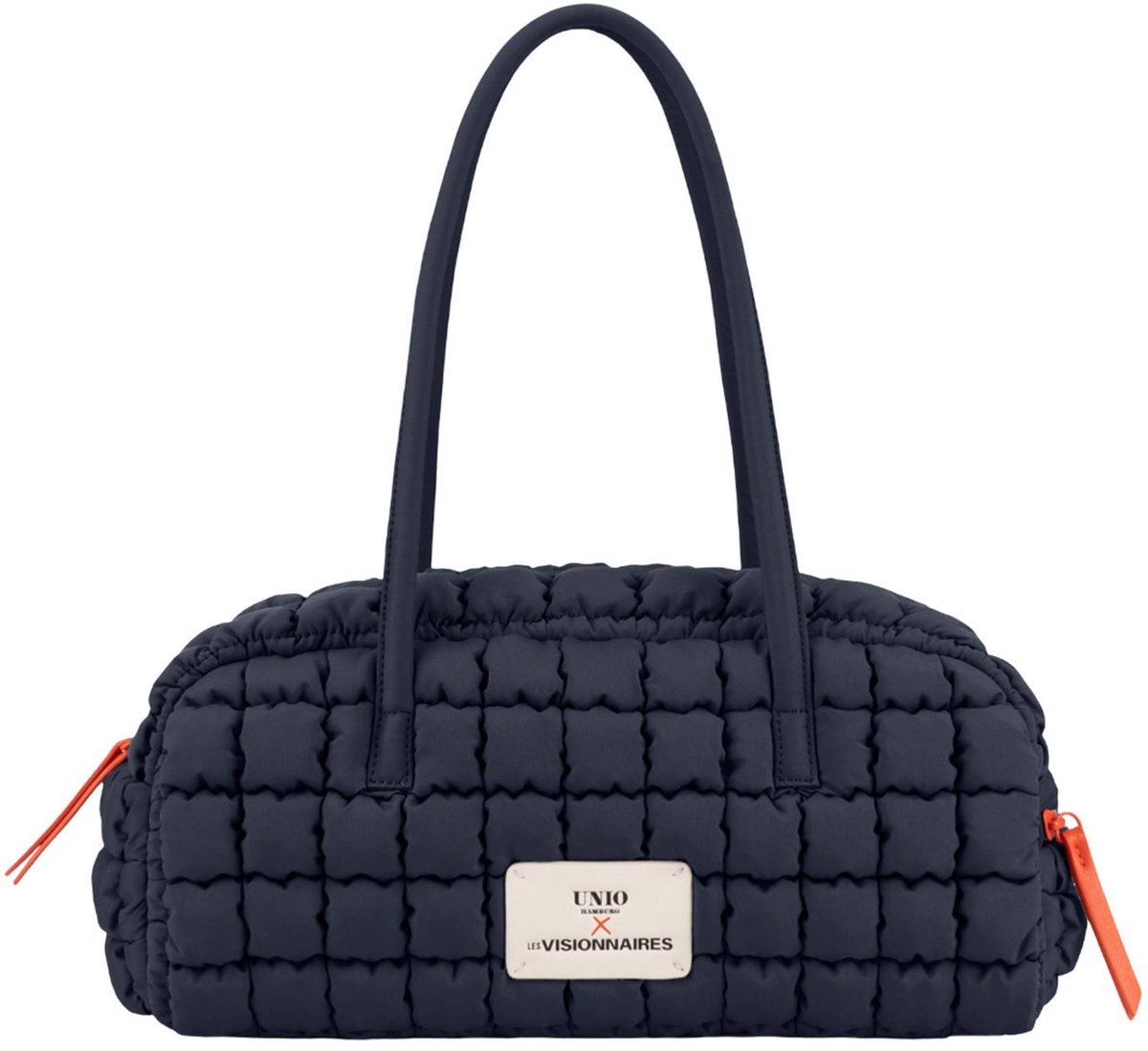 Unio Hamburg x Les Visionnaires schoudertas Bubble Unio Zicke Navy donkerblauw