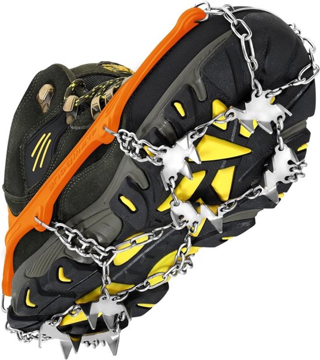 Crampons voor Bergschoenen met 24 Tanden voor Optimale Grip en Stabiliteit in de Bergen