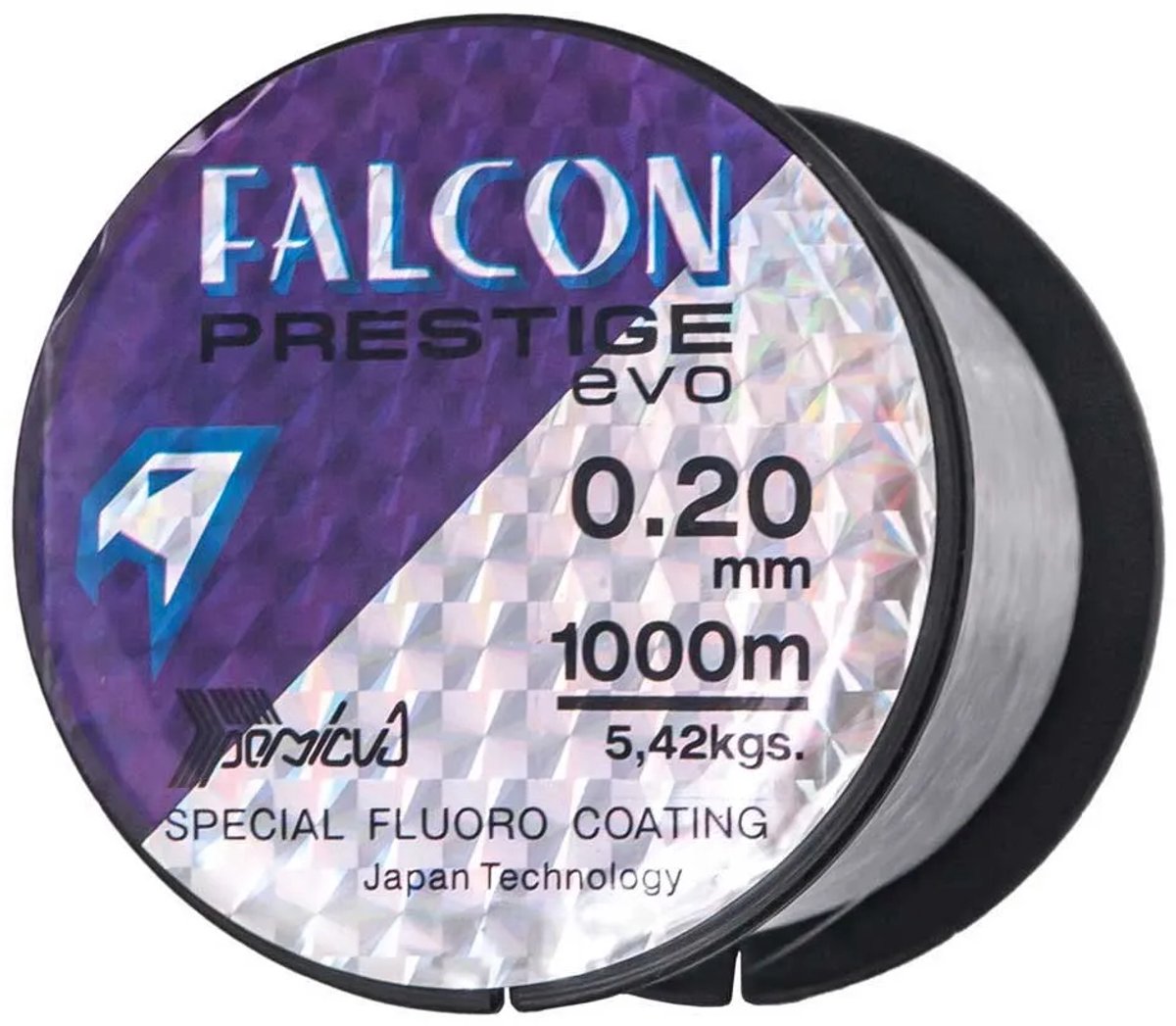 Falcon Prestige Evo 1000 M Flurocarbon Zilver 0.200 mm