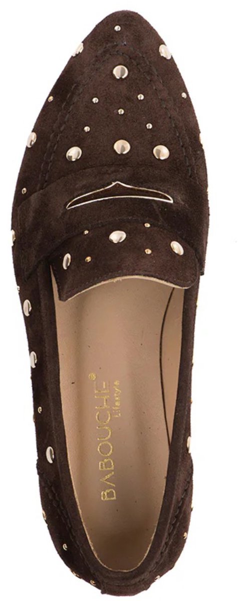 Babouche LOIS loafers dark brown