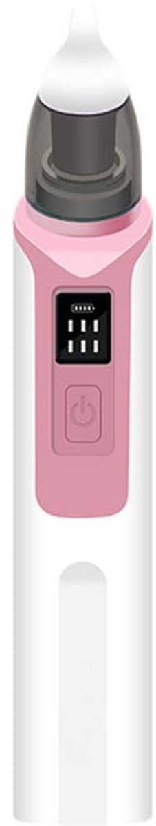 SnelShoppen - Elektrisch neusafzuigapparaat voor volwassenen en kinderen, geluidsarm en veilig, zonder schade aan de neus, roze, ideaal voor thuisgebr