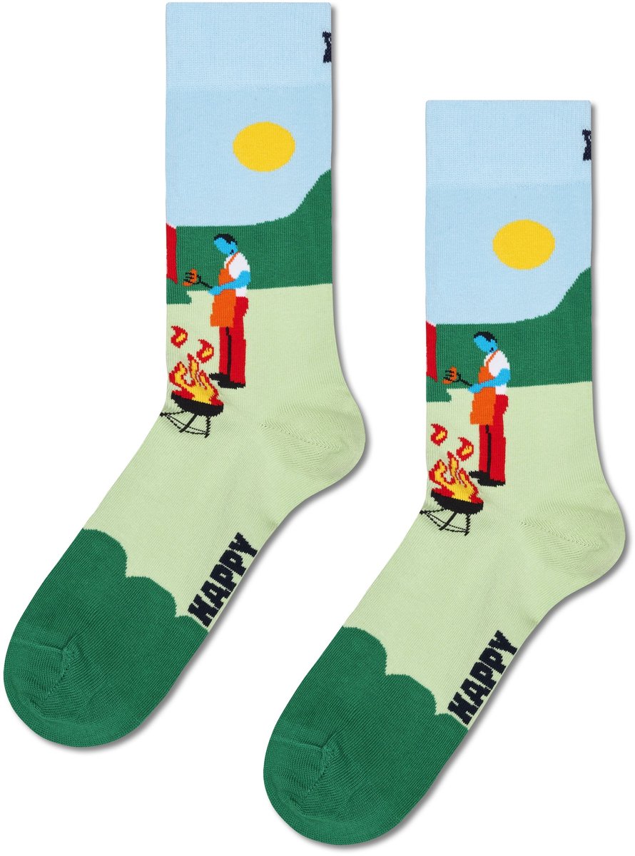 Happy Socks - BBQ Sock - Heren - Sokken