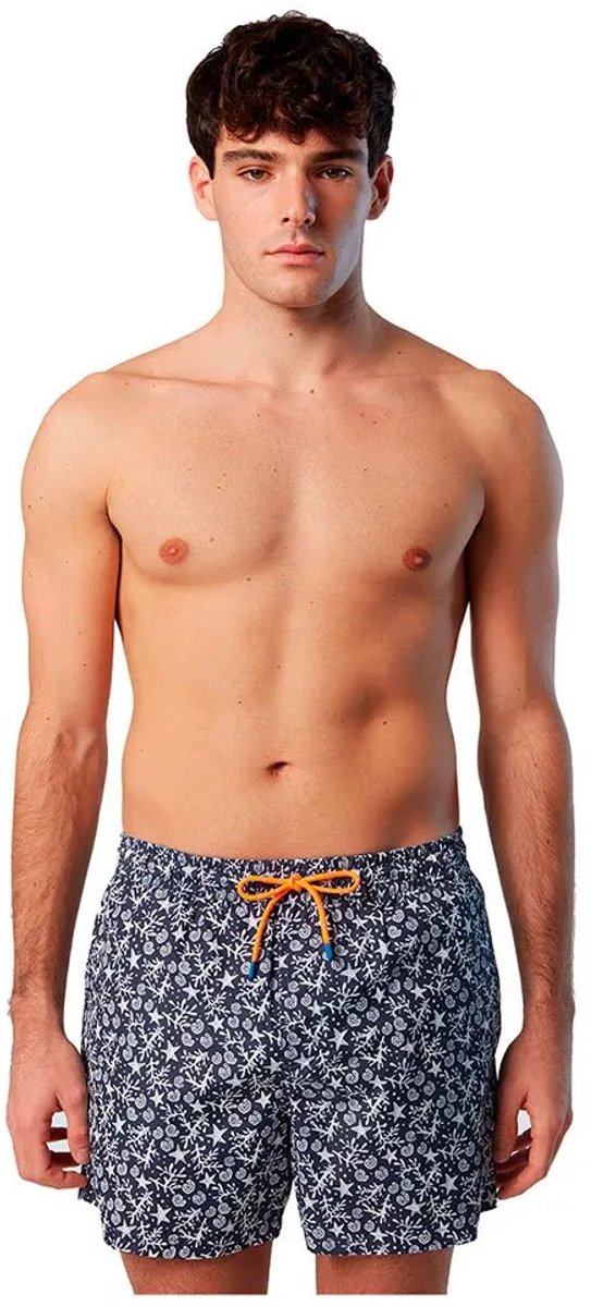 North Sails Volley All Over Marine Animals Zwembroek Blauw XL Man