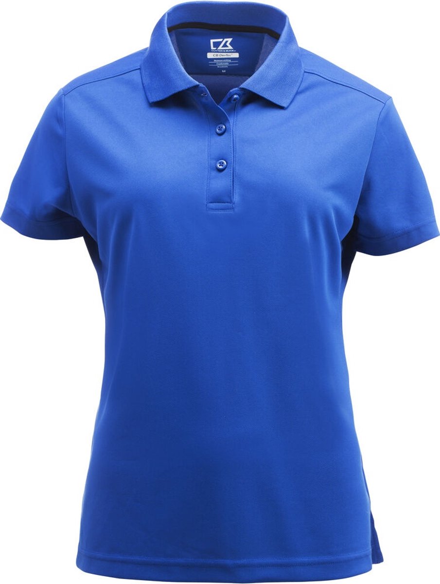 Cutter & Buck Kelowna Polo Dames 354401 - Royal Blauw - S