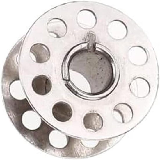 20 stuks spoel naaimachine leeg, spoelen metalen garenspoel — afbeelding 2