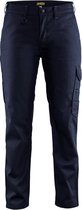 Blaklader Dames Werkbroek Industrie 7104-1800 - Marineblauw/Korenblauw - C48