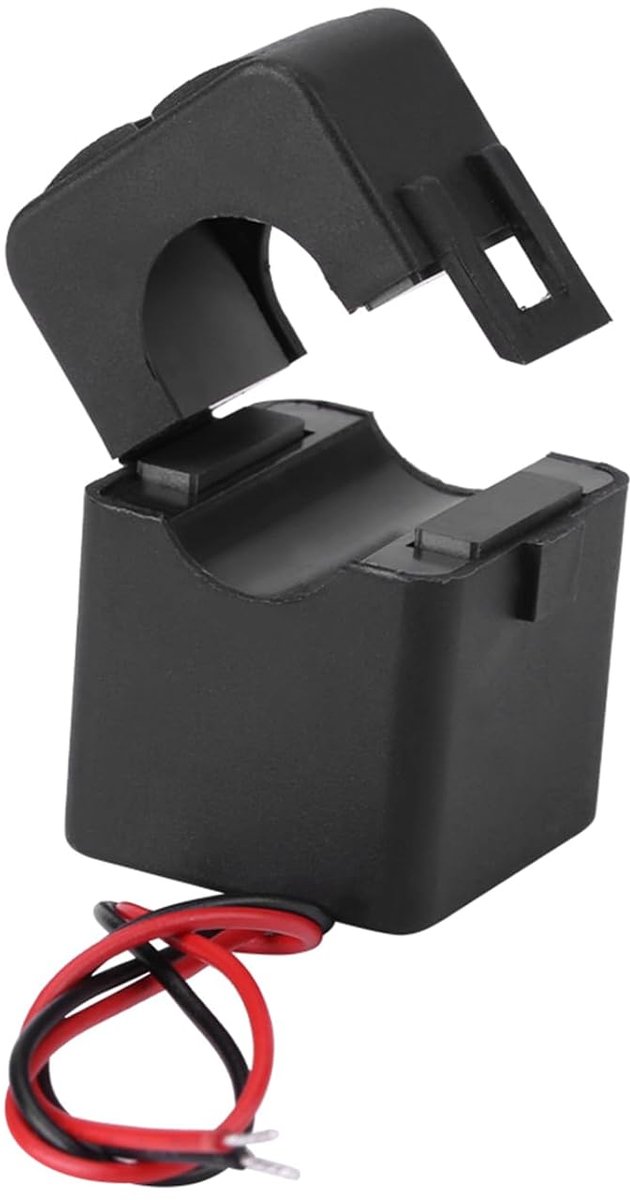 Core Stroomtransformator 100A, PZCT-02 Stroomsensor, AC Current Sensor Transformer, Ø16 mm, voor 100A Energietellers