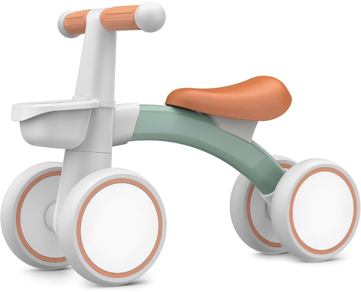 JCP® Loopfiets - Loopfiets 1 Jaar - Loopfietsje - Veelkleurig - 55cm x 25cm x 36cm