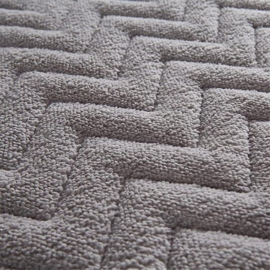 Tatami Matras - Japanse Vloermat - Comfortabel Slapen - Huidvriendelijke Pluche - 120x200cm - Grijs — afbeelding 2