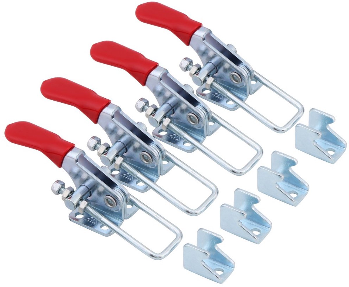 Catch Latch Latch Spring Loaded Catch Clamp Clips voor Case Box Lade Toolbox Kast Borst Koffer 163kg/360lbs - Pack van 4