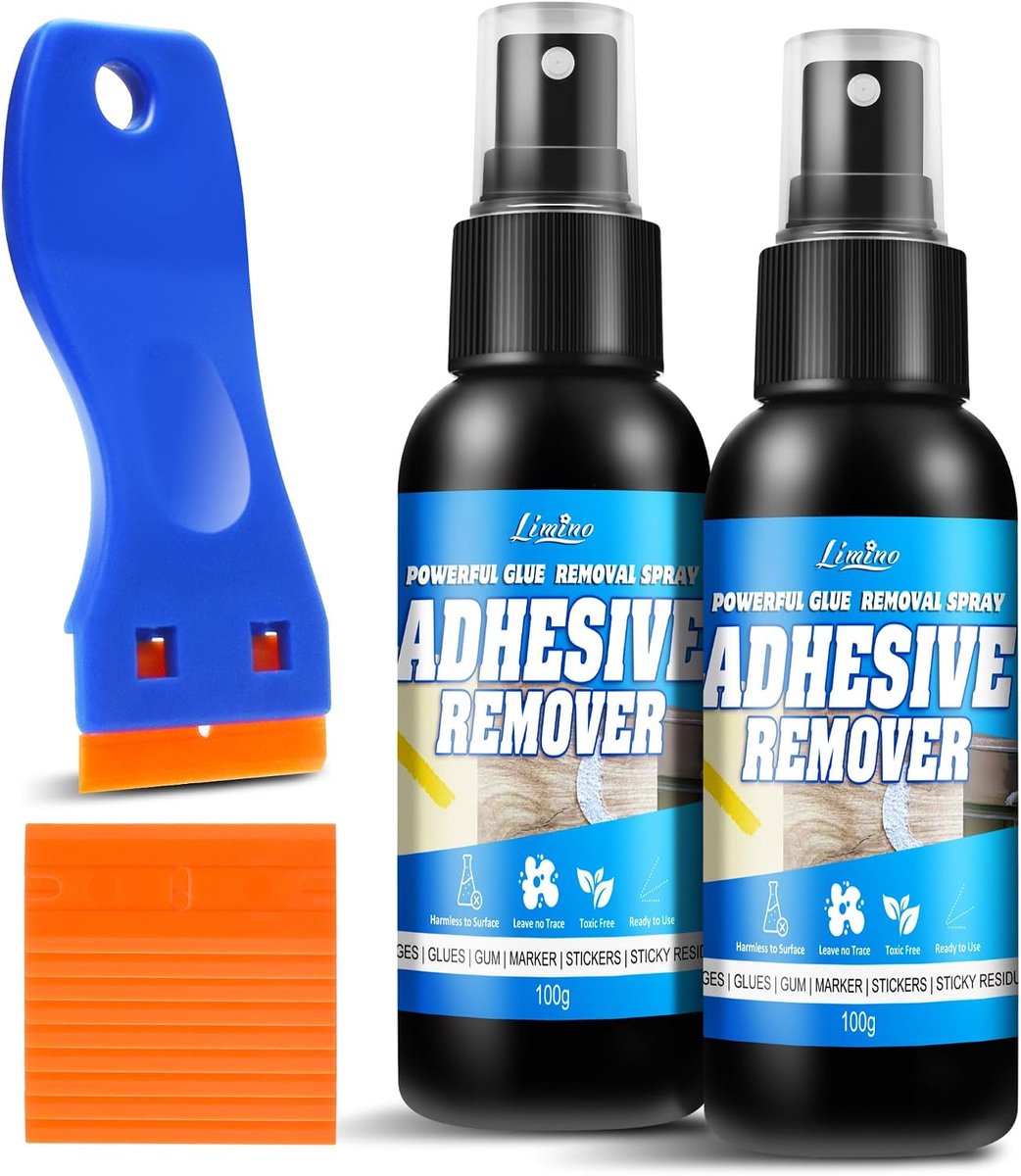 SnelShoppen - Adhesive Remover 200g - Snelle en Effectieve Stickerverwijderaar voor Auto's, Ramen, Muren - Verwijdert Hardnekkige Plakresten, Tape, Ka