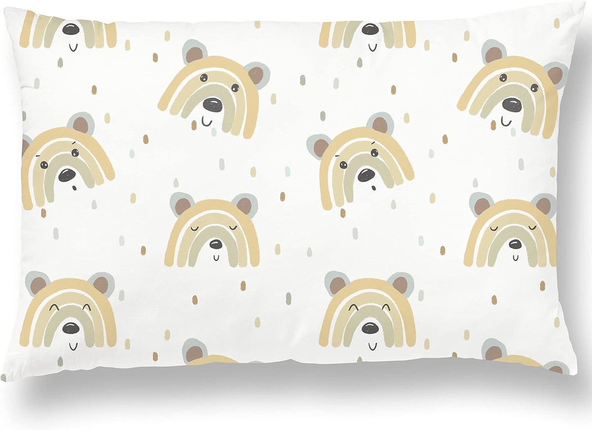 Baby Kussensloop Voor Hoofdkussen 40x60 Cm Van Katoen Oeko-tex - Cotton Kussenhoes Voor Kinderkussen - ShopVlot
