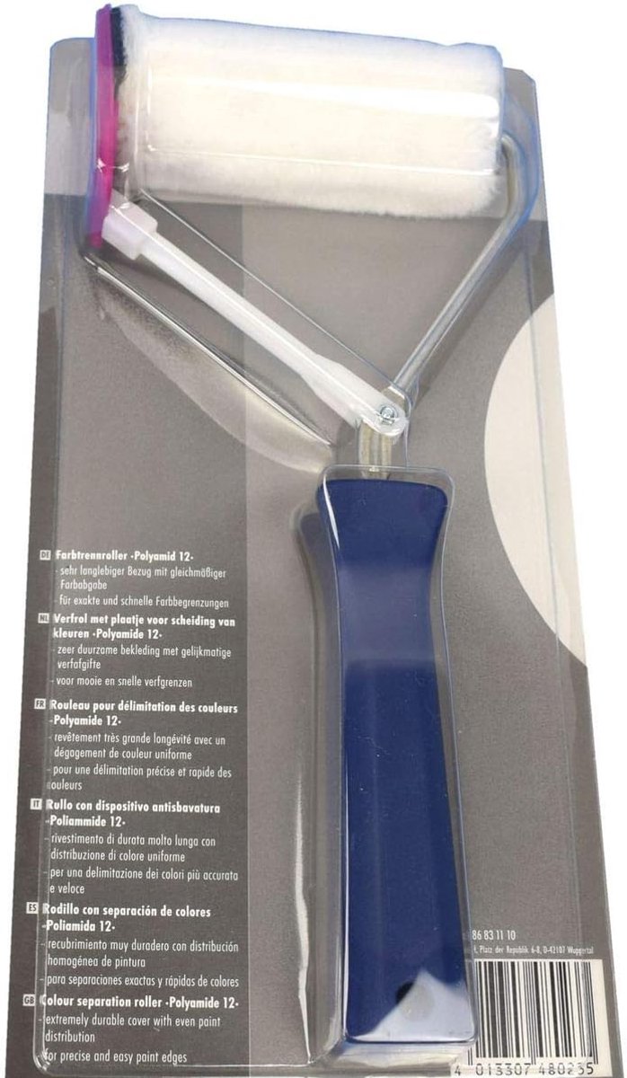 SnelShoppen - Kleurscheider 12 mm poolhoogte, 30 mm breed, kussen 10 cm, ideaal voor feest, camping en kinderen