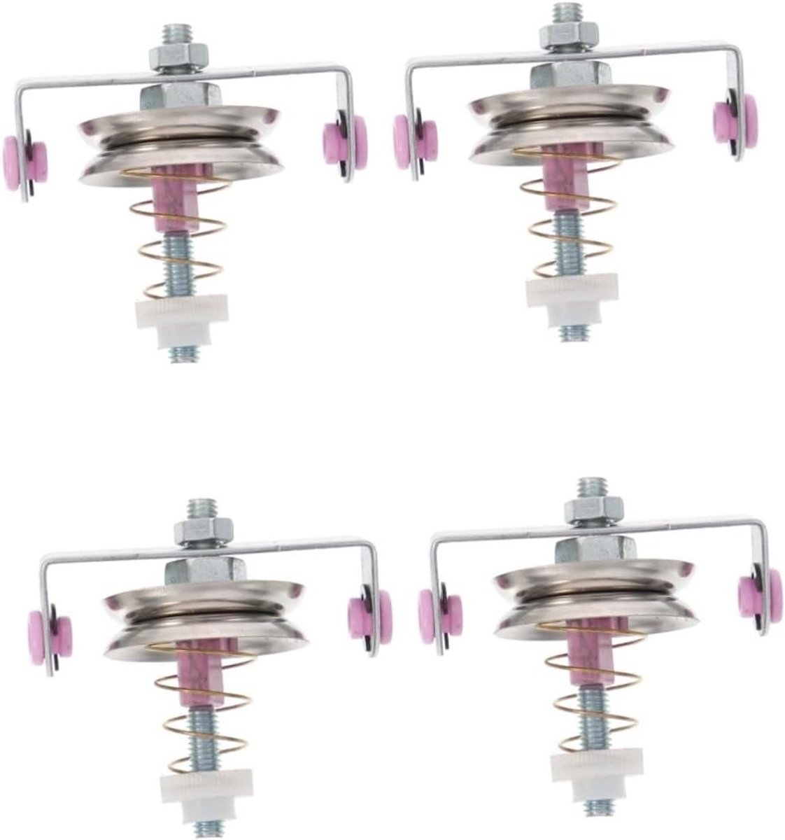 Naaimachine Spanners - Draad Accessoires - Naaiwerk Ondersteuning - IJzer en Kunststof - 4 Stuks - Diverse Kleuren