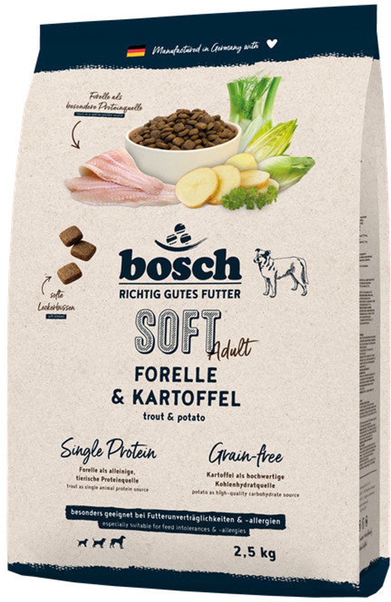 Bosch HPC Soft Adult Forelle & Kartoffel | 2,5kg