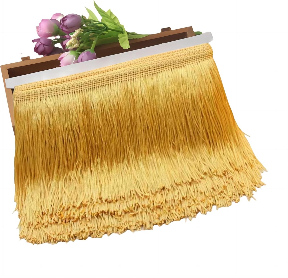 10 m Polyester Franje Trim Band 30 cm Breed voor Latijnse Jurken, Kwastjes, Decoratieve Kwasten, Kant voor Doe-het-zelf Naaien, Gordijnen, Kleding, Bank