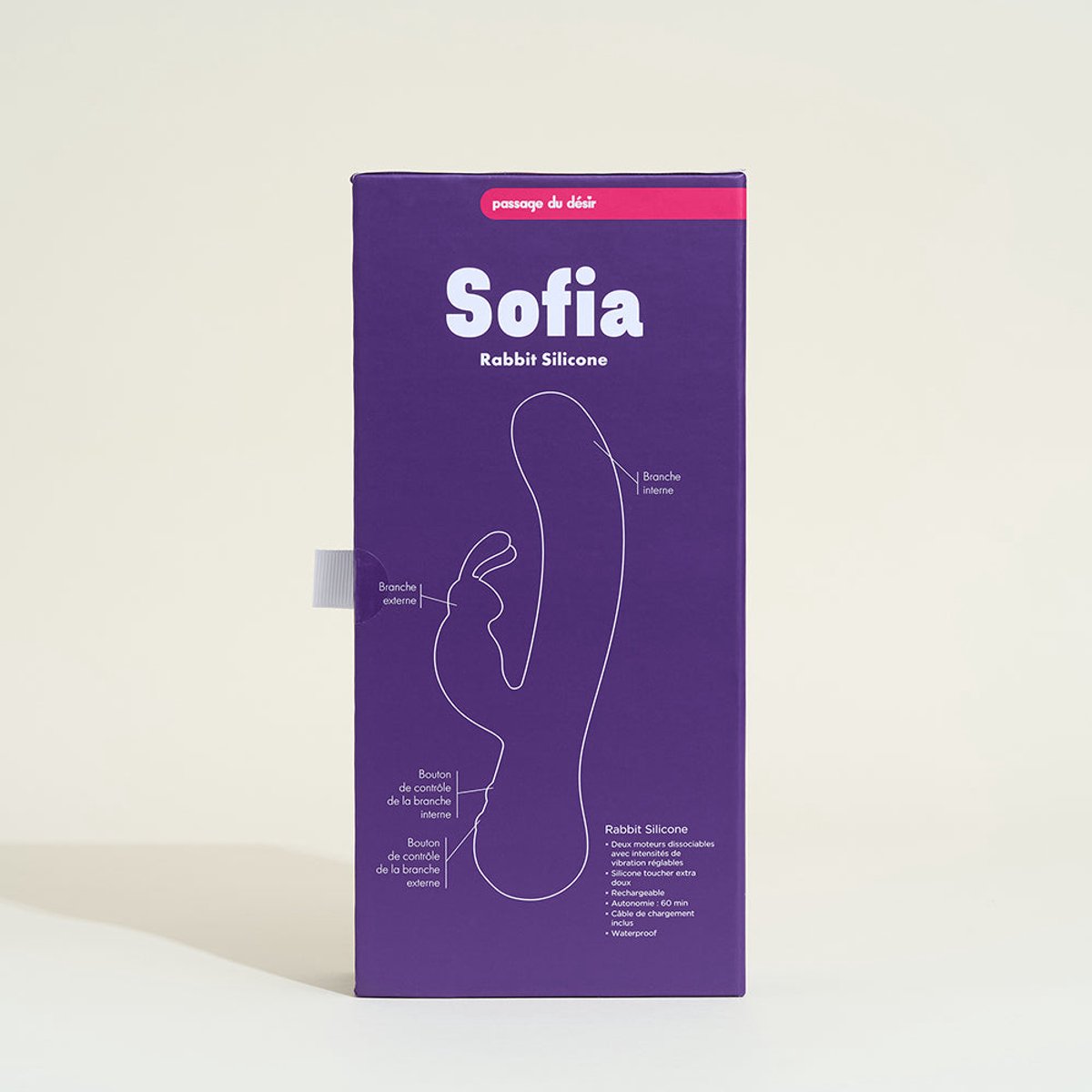 Siliconen rabbit Sofia