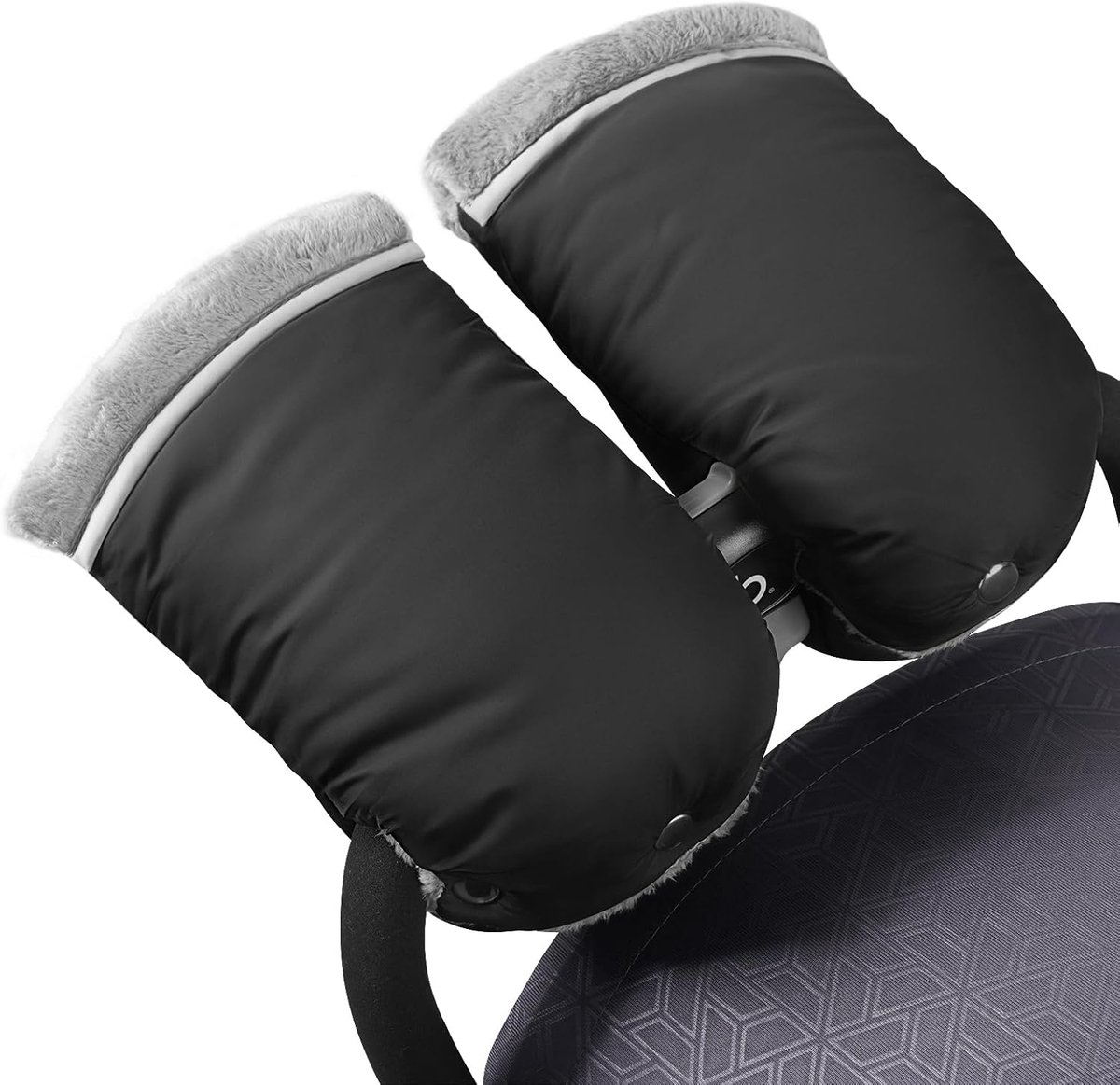 SnelShoppen - Baby Buggy Handwarmers Winddicht Waterdicht Universele Winter Handwarmers met Extra Dikke Vorstbescherming voor Kinderwagen en Poussette