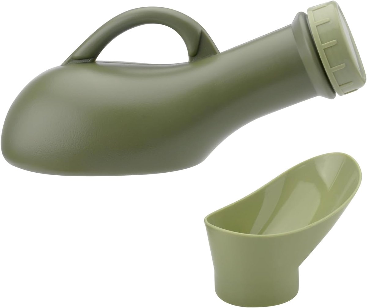 SnelShoppen - Urinefles voor Mannen en Vrouwen - 1 Liter Draagbare Urinefles - Handige Urinalen - Camping, Festivals, Reizen, Noodsituaties