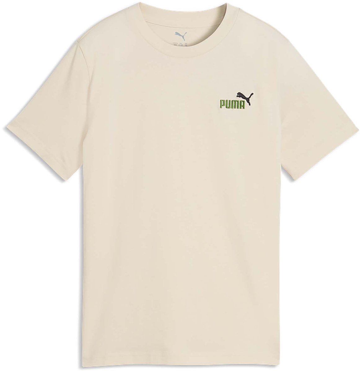 T-Shirt Puma Ess 2 Color Small No. 1 Logo Tee B Fashion Wear Kinderen Wit