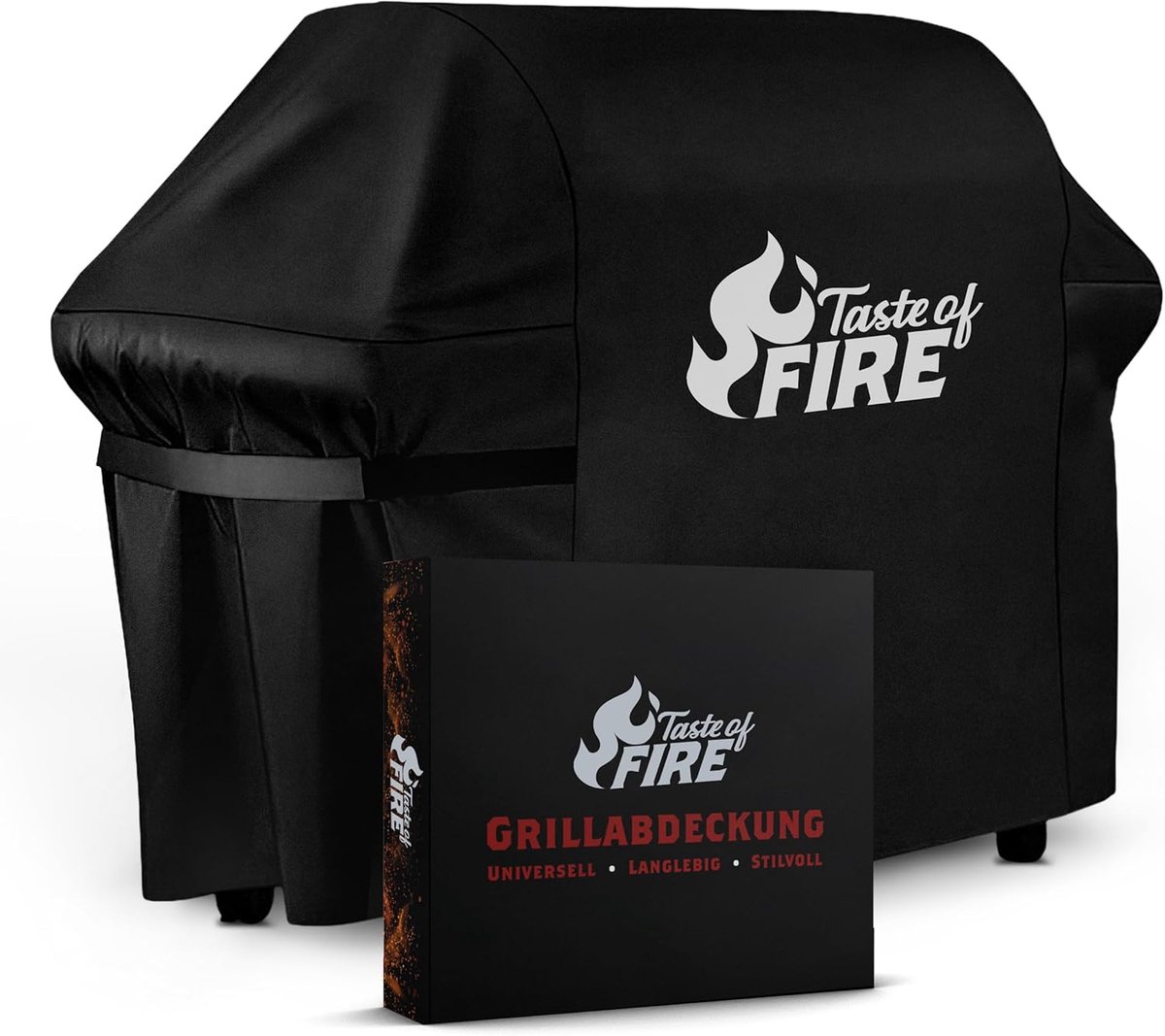 SnelShoppen - BBQ Beschermhoes voor Barbecue 122x61x147 cm - Innovatieve Waterdichte en Weerbestendige Afdekking voor Tuin, Camping, Feest en Buitenge