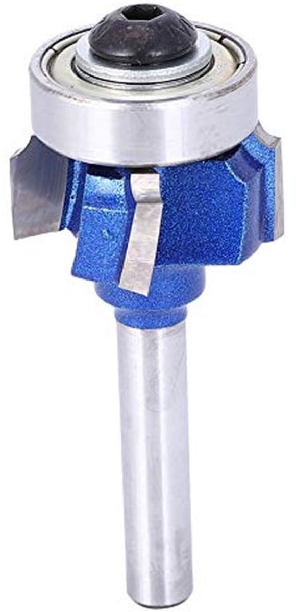 8 mm/0,3 inch 4-tands ronde hardmetalen fabrieksfreesbit, ronde freesfreesbit voor elektrische trimmers, graveermachines (vierkanten afdichtingsmes)