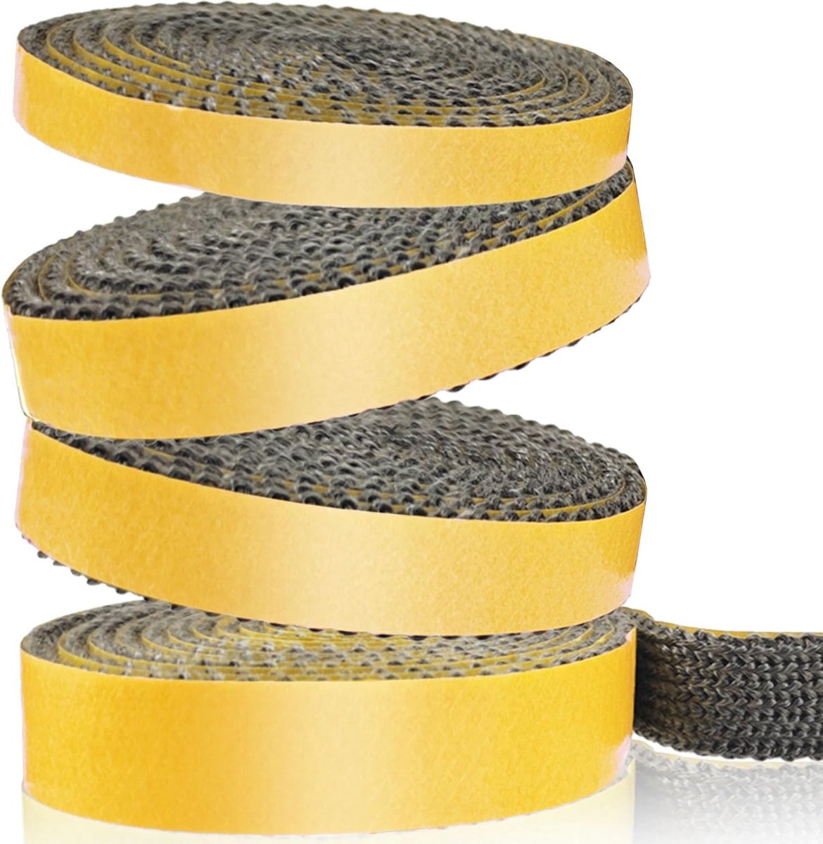 SnelShoppen - Vuurvaste Sealing Tape - Hittebestendig Zelfklevend Voor Haard, Kachel, Rookkanaal - Hoogwaardige Glasvezel Dichtingsband - 15mm x 5m