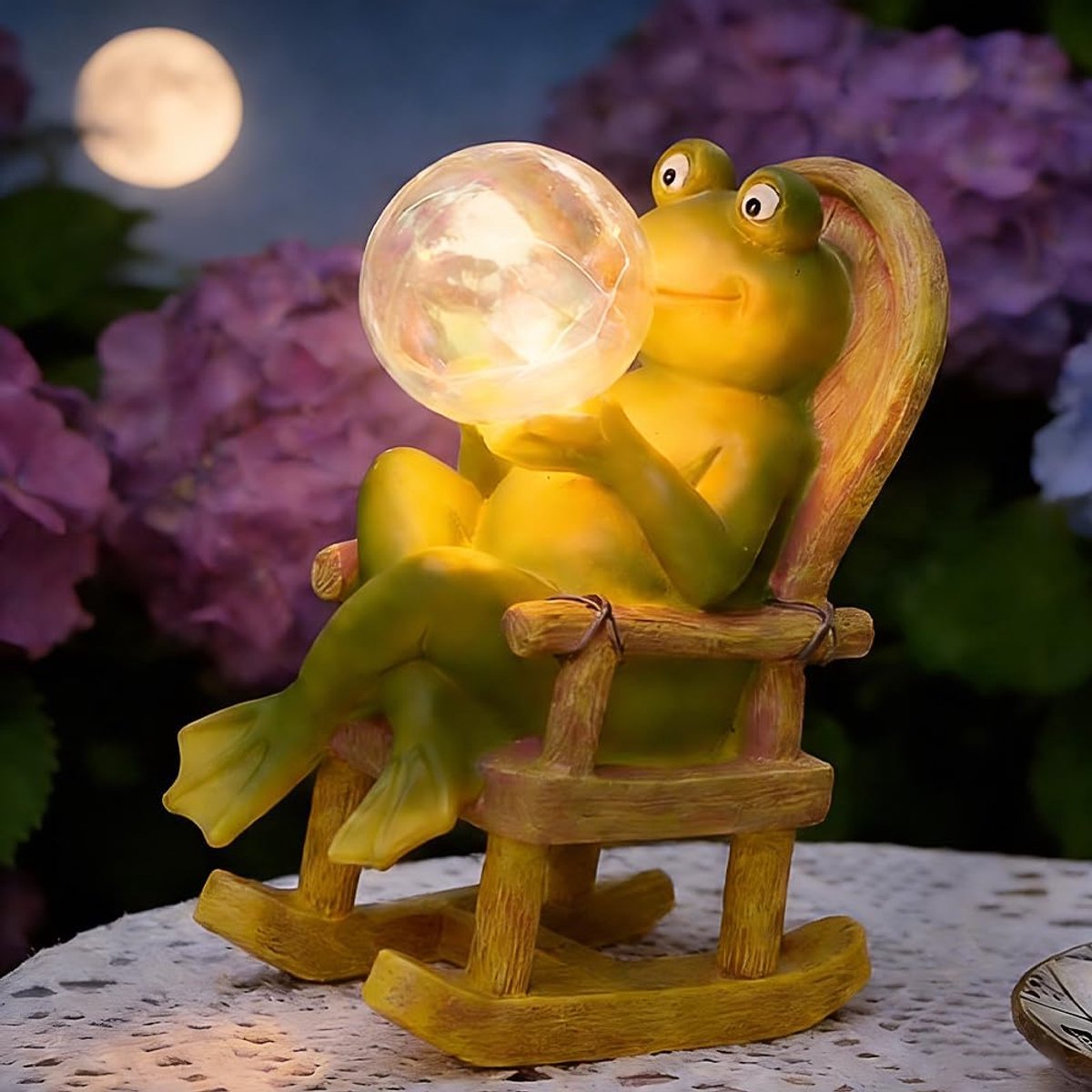 SnelShoppen - Tuindecoratie met Zonnelicht - Origineel Cadeau voor Natuurliefhebbers - Energiezuinig - LED - Buitenverlichting - Tuinaccessoire - Deco