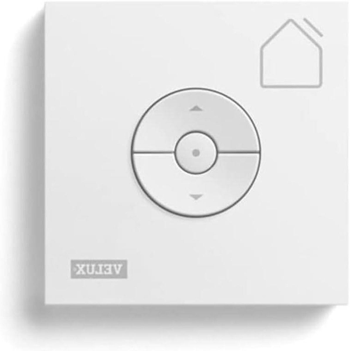 Wandafstandsbediening - Draadloze Knop - Rolluiken Bediening - io-homecontrol Systeem - 8 x 8 cm - Wit