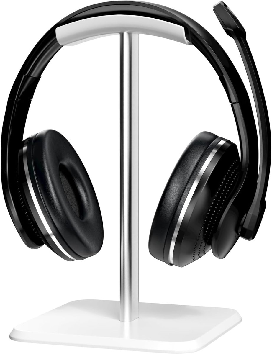 SnelShoppen - Gaming Headphone Stand - Verstelbare Headphone Houder voor Over-Ear Hoofdtelefoons - TPU Antislip Siliconen - Geschikt voor Alle Hoofdte