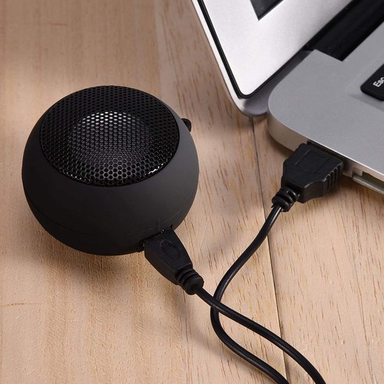 SnelShoppen - Portable Mini Speaker - Unieke Retractable Subwoofer voor Travel en Outdoor - 3.5mm Audio Kabel - Geschikt voor MP3, MP4, Mobiele Telefo van Snelshoppen — afbeelding 5