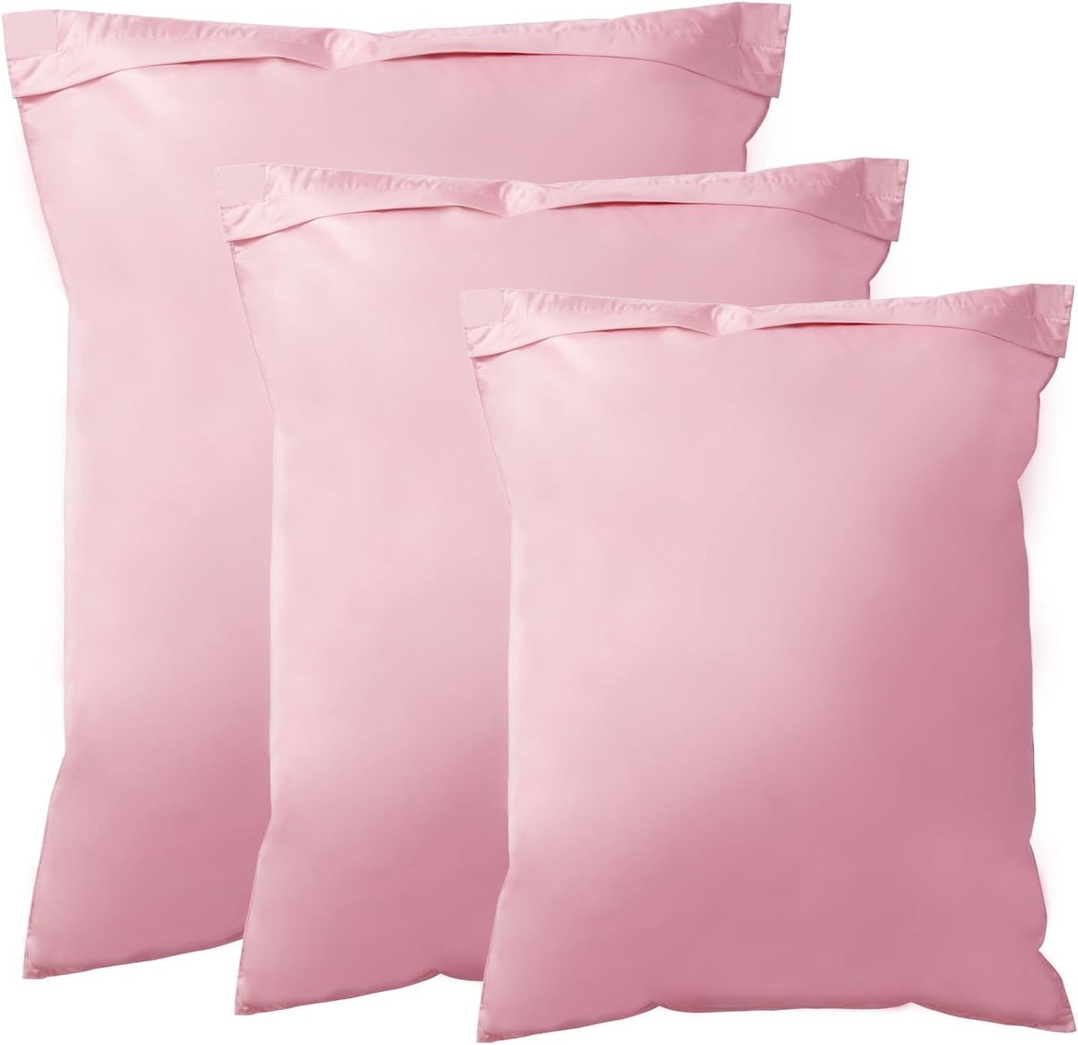 SnelShoppen - 30 Stuks Verzendtassen, Waterdichte Verzendzakken met Plakstrip, Polyethyleen, 3 Maten (22x30cm, 25x35cm, 30x40cm) voor Kleding, Cadeaus