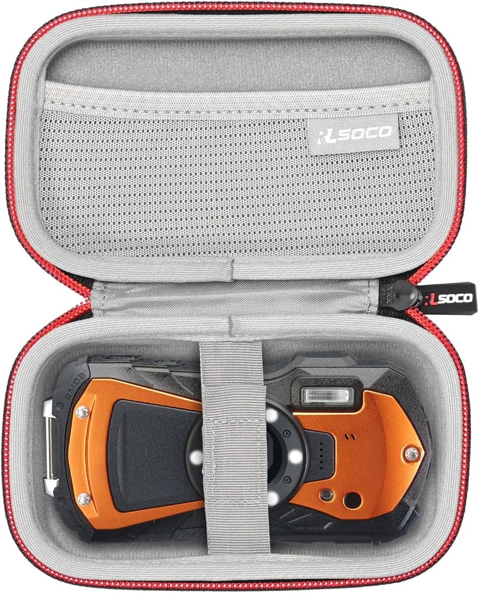 SnelShoppen - Digitale Camera Tas voor Waterproof Compact Camera's - Perfecte Bescherming, Duurzaam EVA & 1680D Materiaal, Geschikt voor Diverse Model
