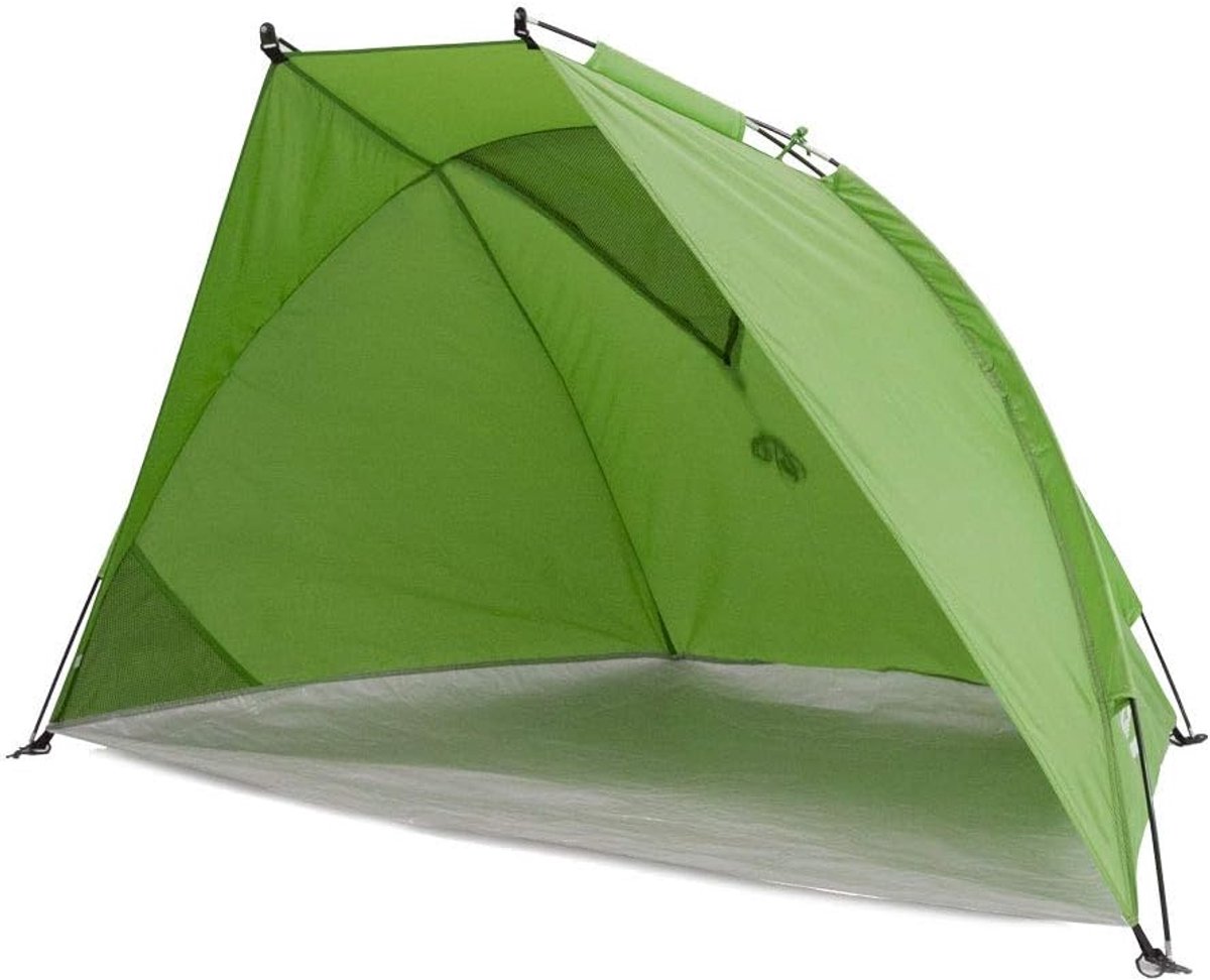 SnelShoppen - Outdoor Beach Tent met UV Bescherming 80°, Opvouwbaar Reistentje voor Strand en Vakantie (Groen)