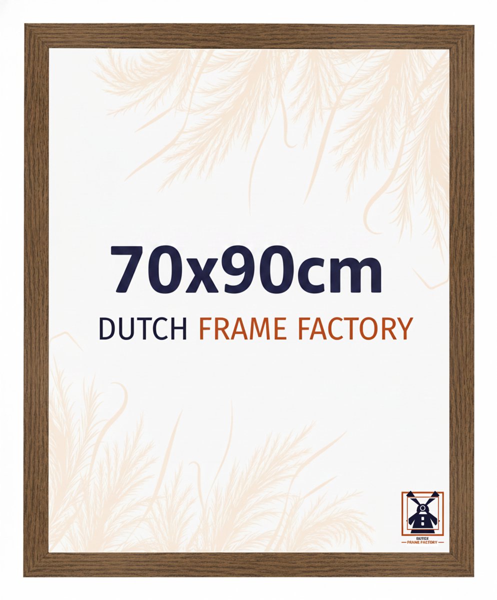 Fotolijst 70x90 cm - MDF - Eiken Rustiek - Benno