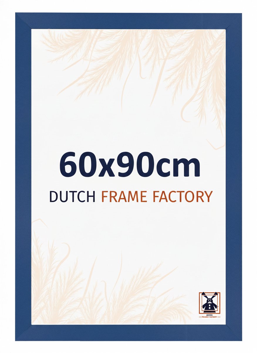 Fotolijst 60x90 cm - MDF - Donkerblauw - Benno