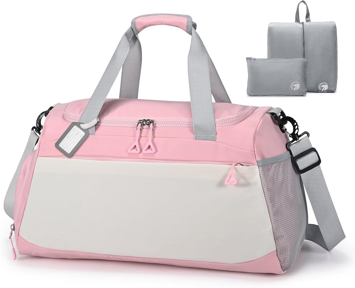 SnelShoppen - Lichtgewicht 55x35x25 cm Cabin Bag - Waterdichte Reistas voor Vliegtuig - Ideaal voor Weekend, Ziekenhuis en Reis - 50L Opbergruimte - V