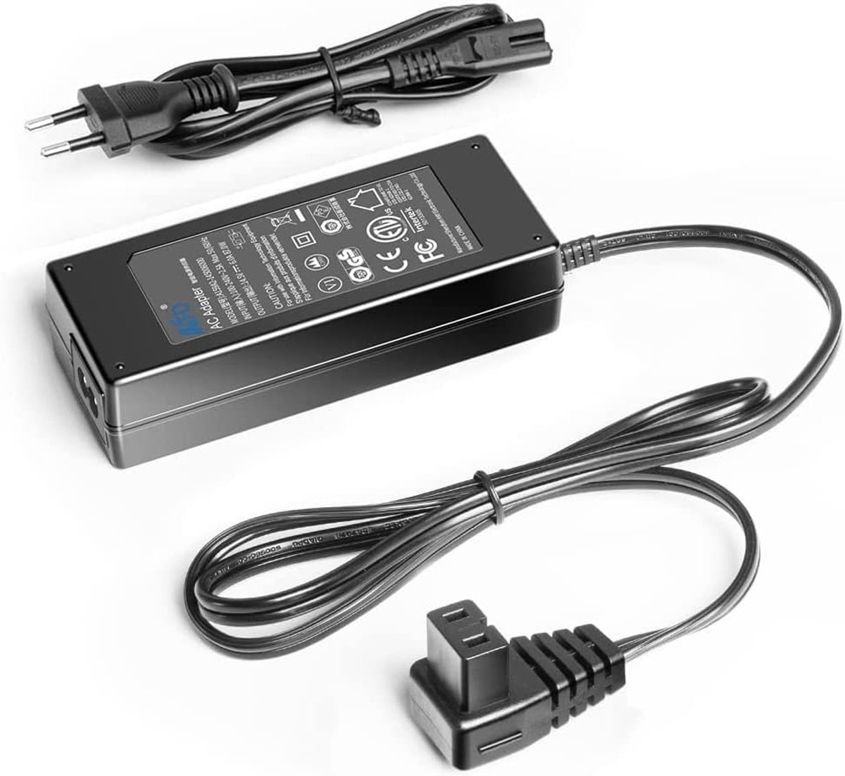 SnelShoppen - KFD AC-adapter Oplader Voor 12V Compressor - Oververhittings- en Overbelastingsbeveiliging - Extra Lange Hoogwaardige Kabel - Ideaal Voo