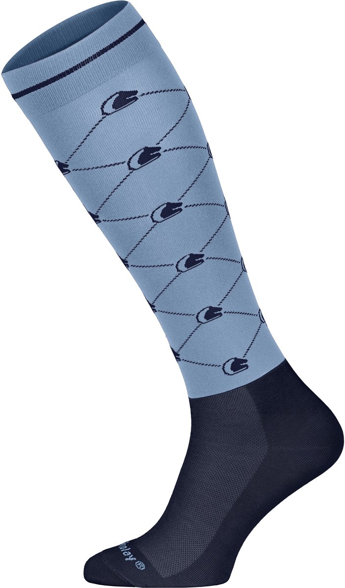Fair Play Sokken Logo 2.0 - Lichtblauw - S/M (35-41)