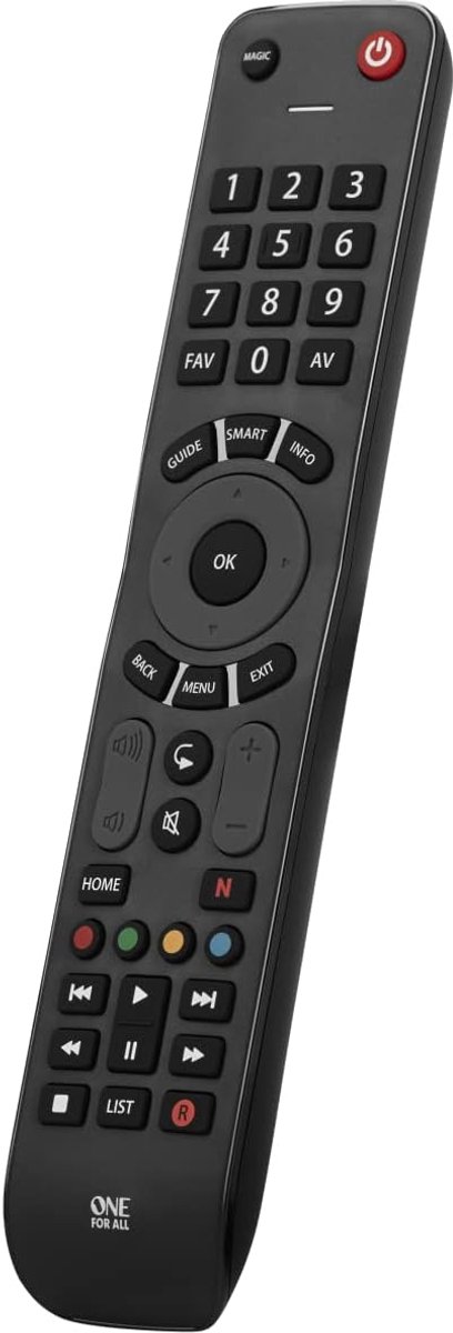 Thijox - Evolve Universele Afstandsbediening voor TV/Smart TV - Werkt met Alle Merken - Ideaal voor Oude en Verloren Afstandsbedieningen - Optimale Be